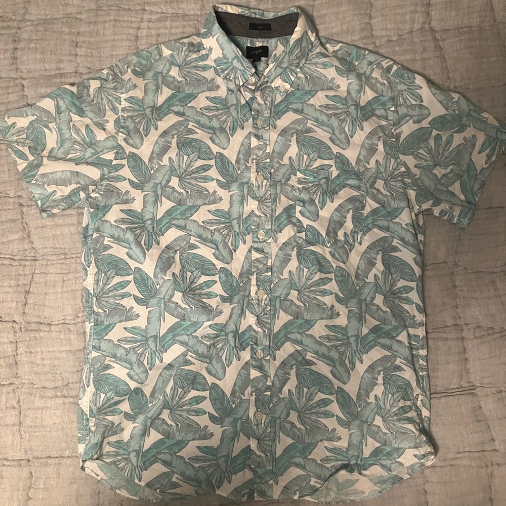 J. Crew Men's Hawaiian Shirt